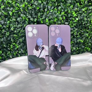 Duo of cases for iPhone 13 Pro Max Pat friends or couples